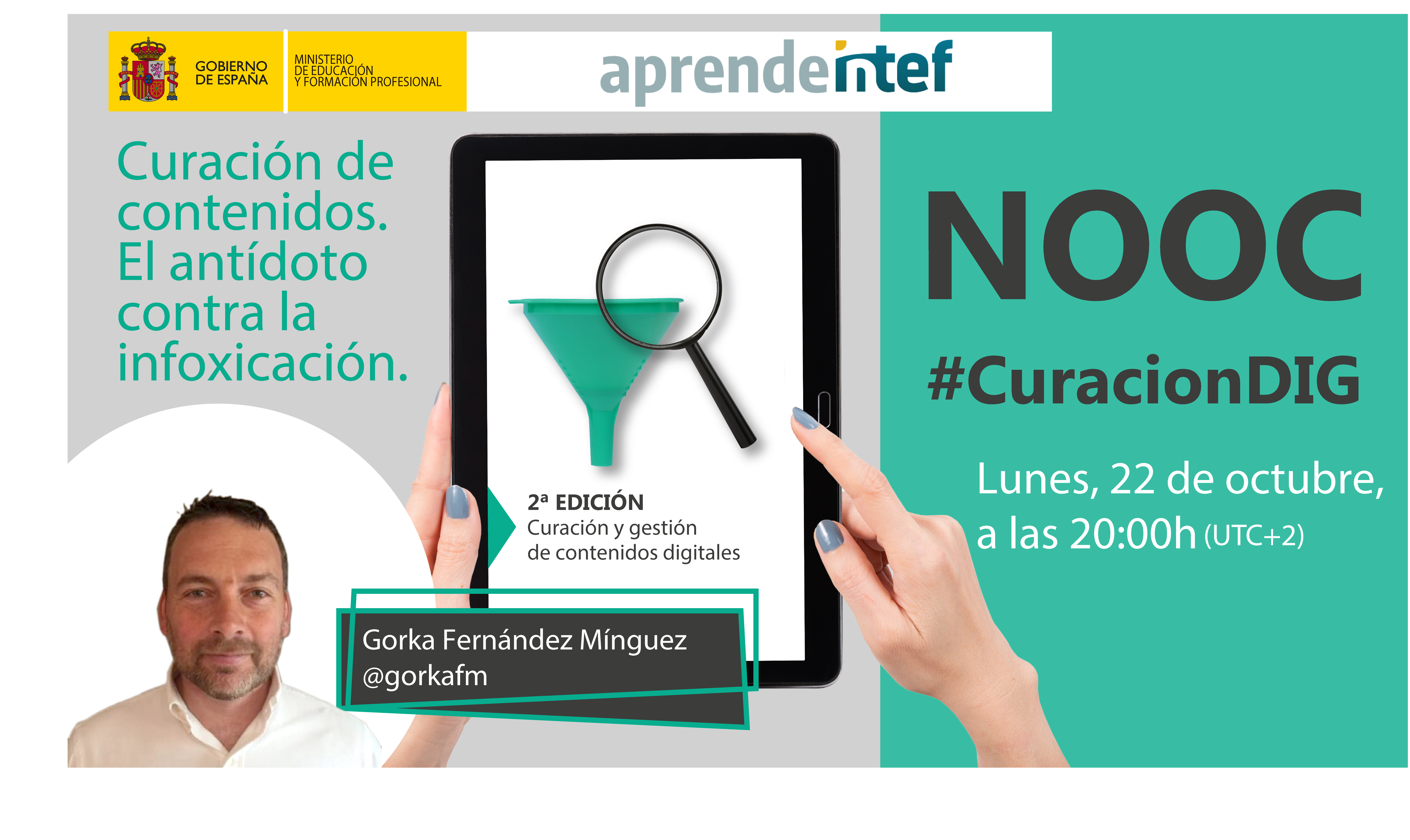 Banner evento #CuraciónDIG 2ª Ed